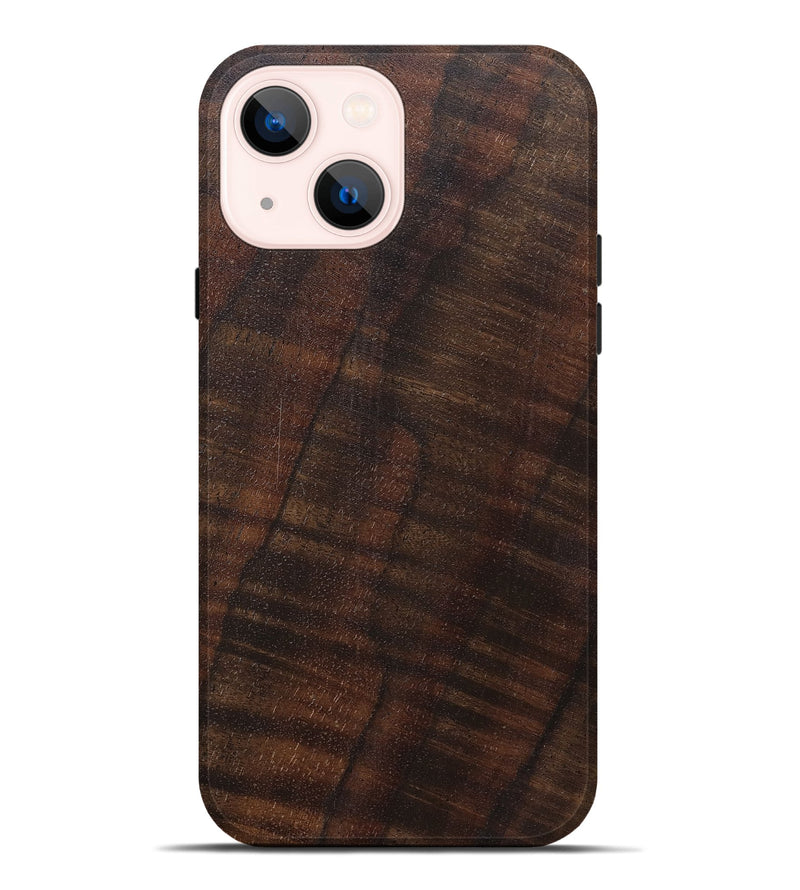 iPhone 14 Plus Wood Live Edge Phone Case - Thalia (Solid Wood, 825856)