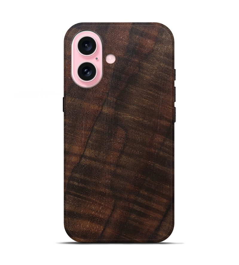 iPhone 17 Wood Live Edge Phone Case - Thalia (Solid Wood, 825856)