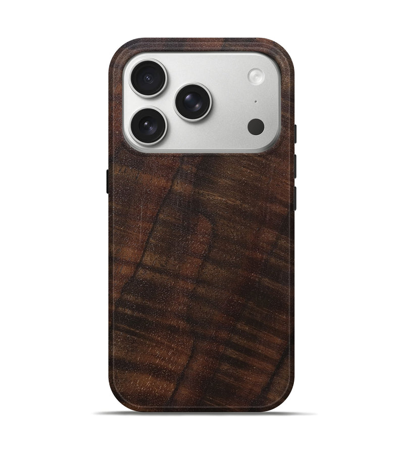 iPhone 17 Pro Wood Live Edge Phone Case - Thalia (Solid Wood, 825856)