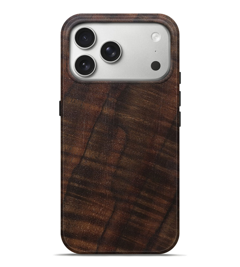 iPhone 17 Pro Max Wood Live Edge Phone Case - Thalia (Solid Wood, 825856)