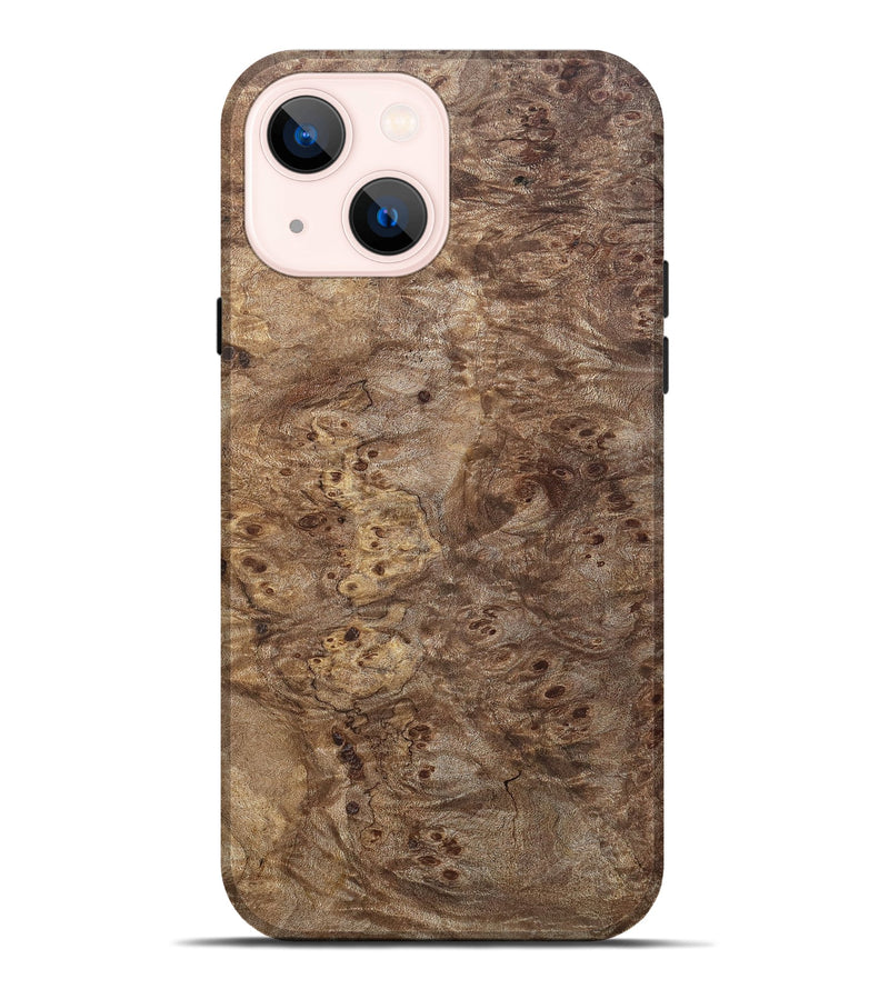 iPhone 14 Plus Wood Live Edge Phone Case - Ashlynn (Solid Wood, 825857)