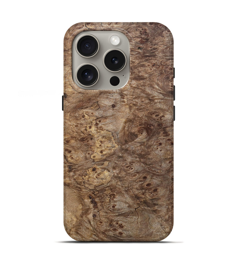 iPhone 16 Pro Wood Live Edge Phone Case - Ashlynn (Solid Wood, 825857)