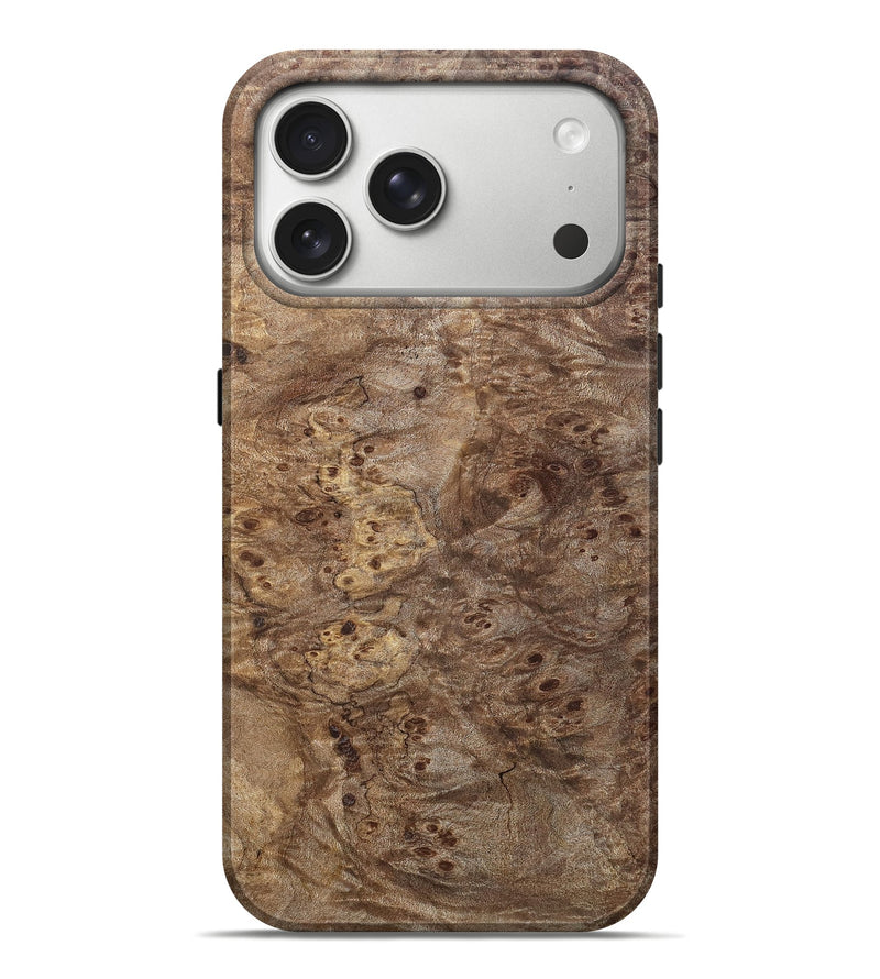 iPhone 17 Pro Max Wood Live Edge Phone Case - Ashlynn (Solid Wood, 825857)