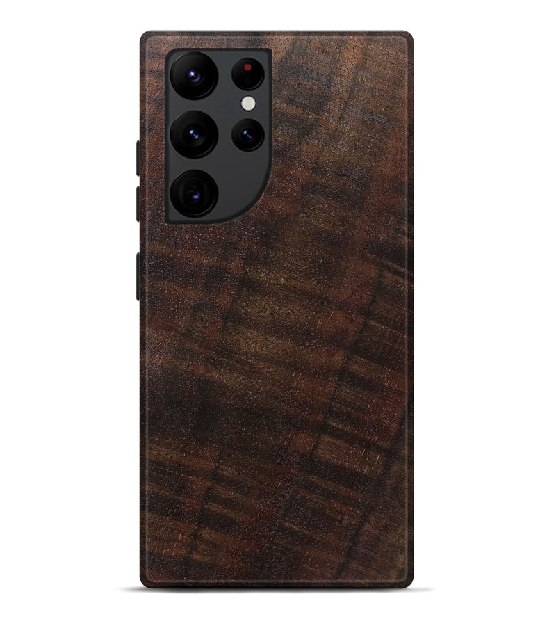 Galaxy S22 Ultra Wood Live Edge Phone Case - Dimitri (Solid Wood, 825858)