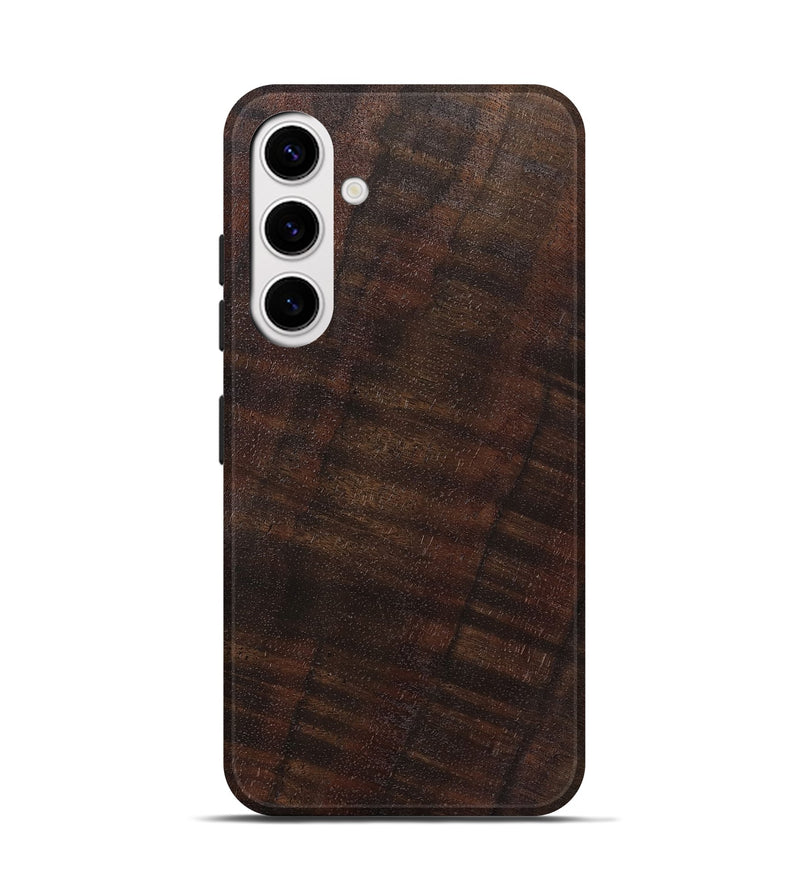 Galaxy S25 Wood Live Edge Phone Case - Dimitri (Solid Wood, 825858)