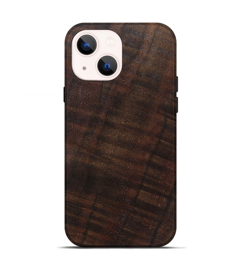 iPhone 13 Wood Live Edge Phone Case - Dimitri (Solid Wood, 825858)
