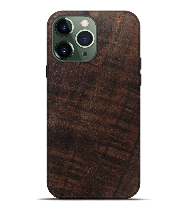iPhone 13 Pro Max Wood Live Edge Phone Case - Dimitri (Solid Wood, 825858)