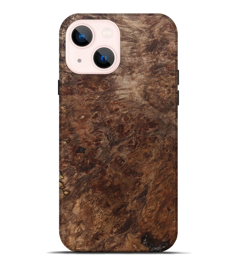 iPhone 14 Plus Wood Live Edge Phone Case - Mael (Solid Wood, 825859)