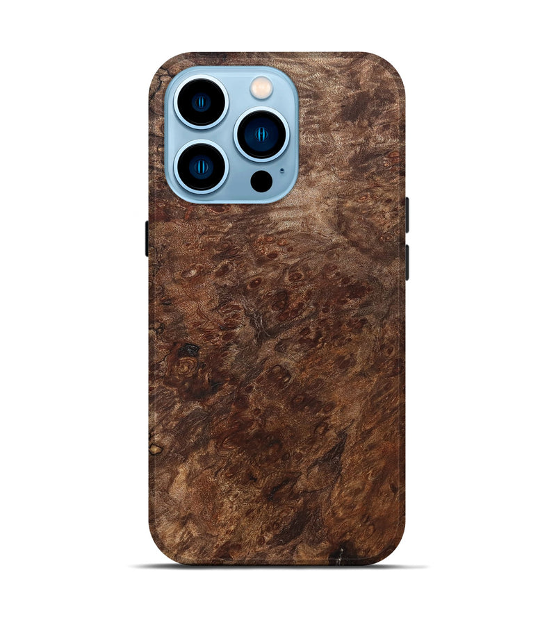 iPhone 14 Pro Wood Live Edge Phone Case - Mael (Solid Wood, 825859)