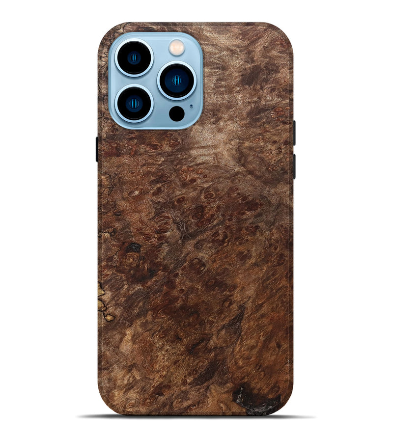 iPhone 14 Pro Max Wood Live Edge Phone Case - Mael (Solid Wood, 825859)