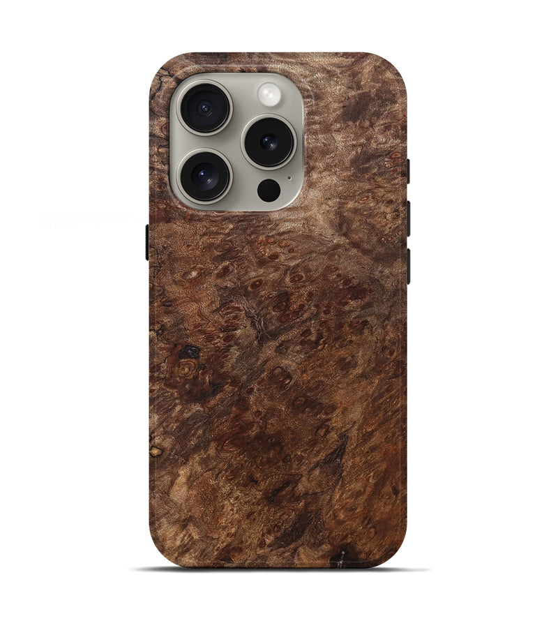 iPhone 16 Pro Wood Live Edge Phone Case - Mael (Solid Wood, 825859)