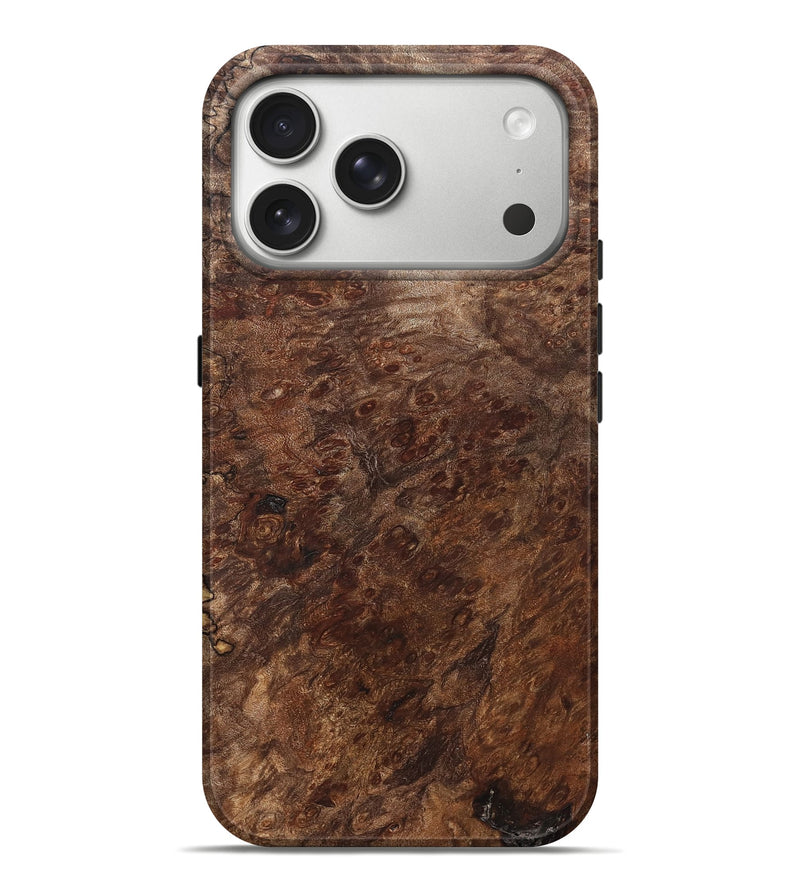 iPhone 17 Pro Max Wood Live Edge Phone Case - Mael (Solid Wood, 825859)