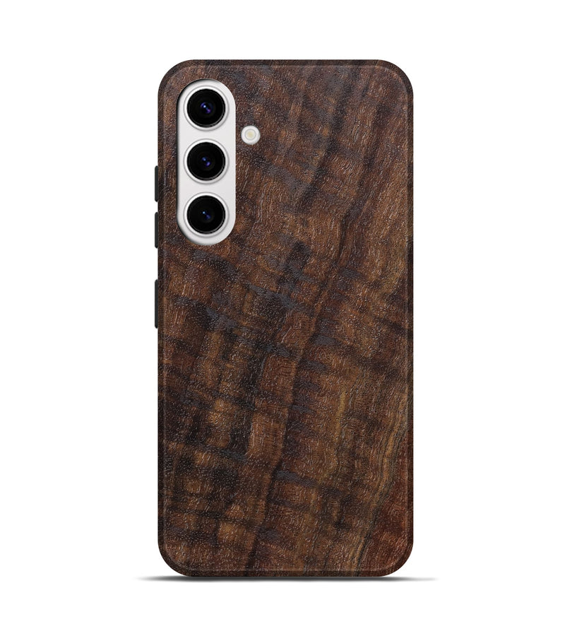 Galaxy S25 Wood Live Edge Phone Case - Cary (Solid Wood, 825860)