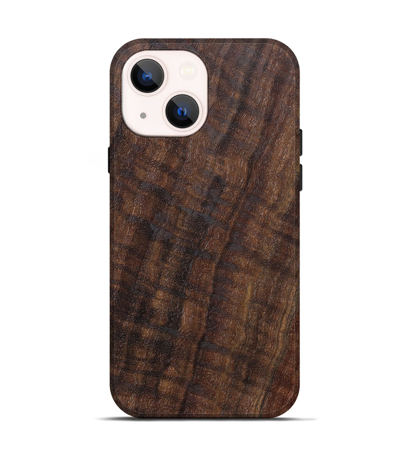 iPhone 14 Wood Live Edge Phone Case - Cary (Solid Wood, 825860)