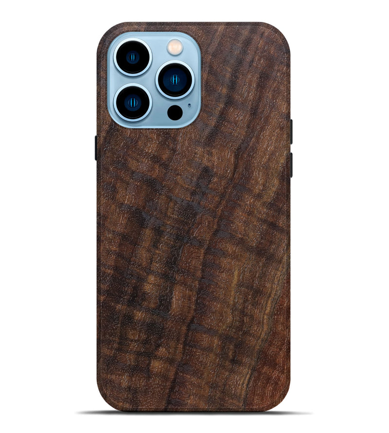 iPhone 14 Pro Max Wood Live Edge Phone Case - Cary (Solid Wood, 825860)