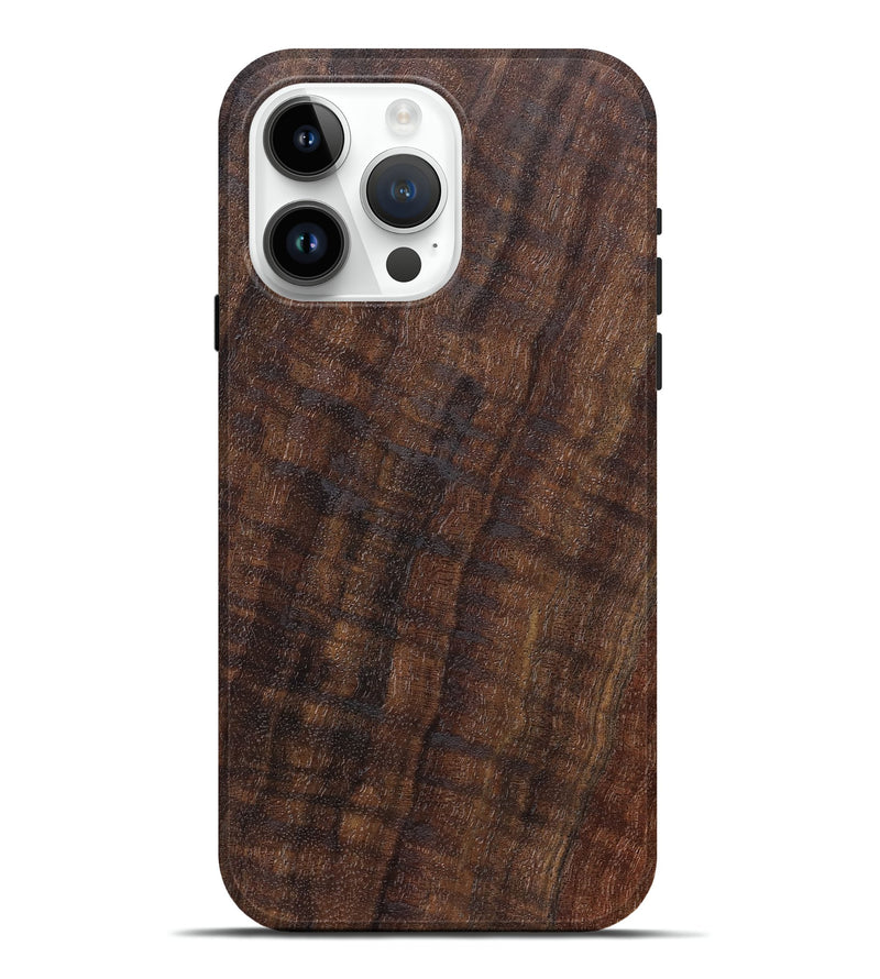 iPhone 15 Pro Max Wood Live Edge Phone Case - Cary (Solid Wood, 825860)