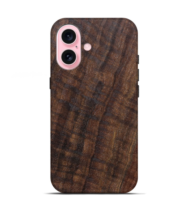 iPhone 17 Wood Live Edge Phone Case - Cary (Solid Wood, 825860)