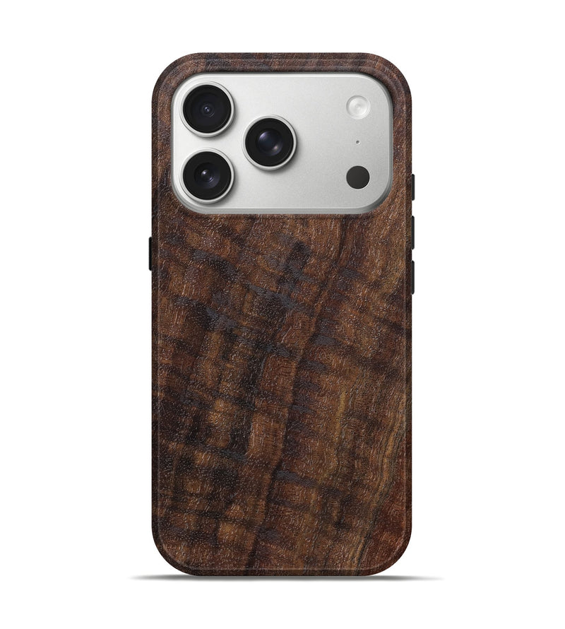iPhone 17 Pro Wood Live Edge Phone Case - Cary (Solid Wood, 825860)