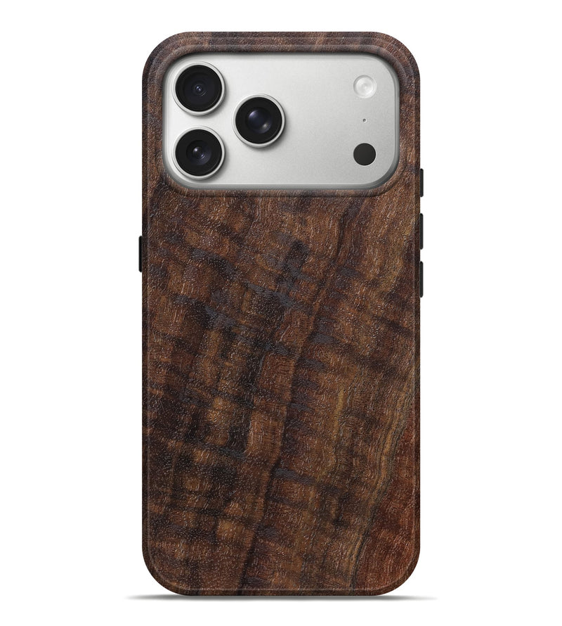 iPhone 17 Pro Max Wood Live Edge Phone Case - Cary (Solid Wood, 825860)