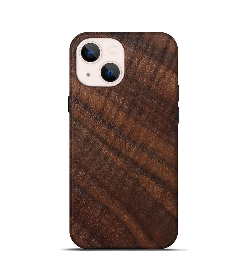 iPhone 13 mini Wood Live Edge Phone Case - Berkley (Solid Wood, 825864)