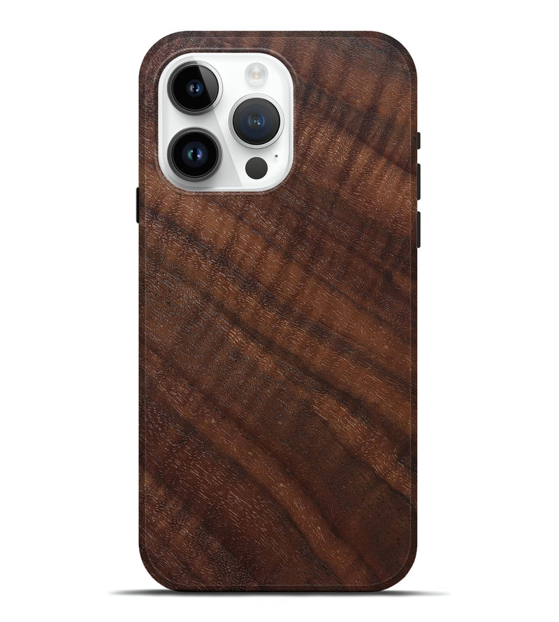 iPhone 15 Pro Max Wood Live Edge Phone Case - Berkley (Solid Wood, 825864)