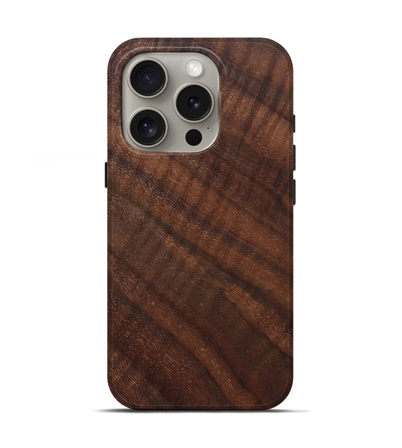 iPhone 16 Pro Wood Live Edge Phone Case - Berkley (Solid Wood, 825864)