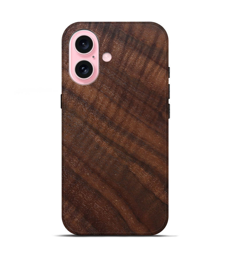 iPhone 17 Wood Live Edge Phone Case - Berkley (Solid Wood, 825864)