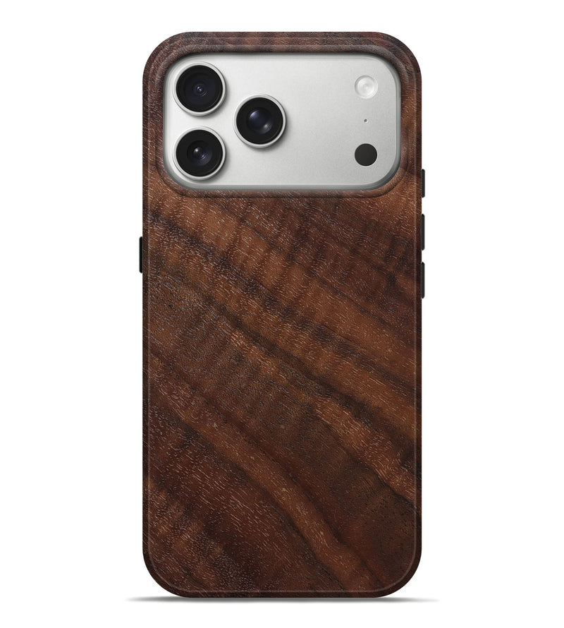 iPhone 17 Pro Max Wood Live Edge Phone Case - Berkley (Solid Wood, 825864)