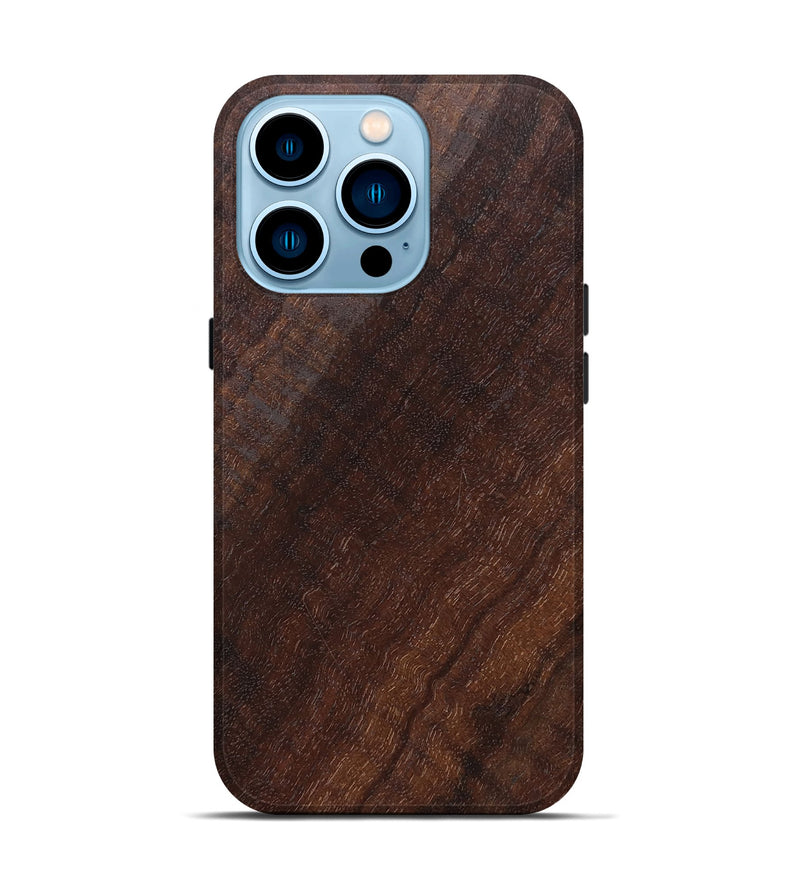 iPhone 14 Pro Wood Live Edge Phone Case - Baylee (Solid Wood, 825865)