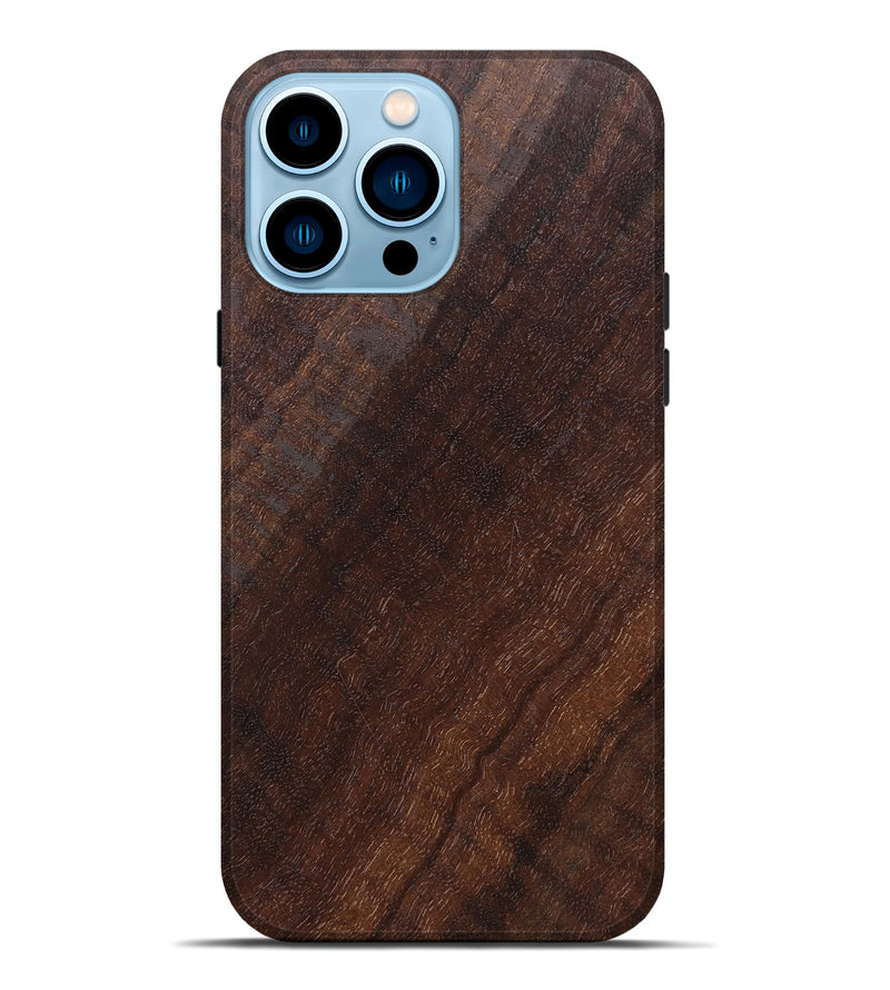 iPhone 14 Pro Max Wood Live Edge Phone Case - Baylee (Solid Wood, 825865)