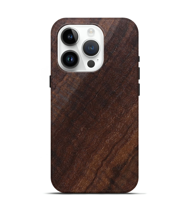 iPhone 15 Pro Wood Live Edge Phone Case - Baylee (Solid Wood, 825865)