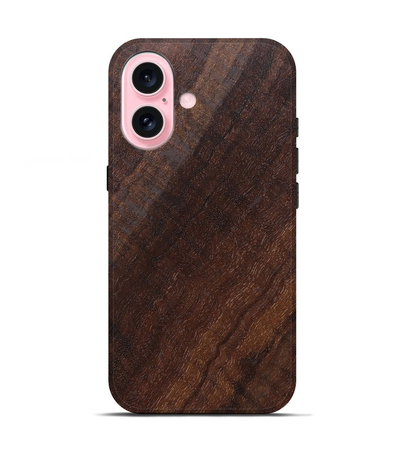 iPhone 17 Wood Live Edge Phone Case - Baylee (Solid Wood, 825865)