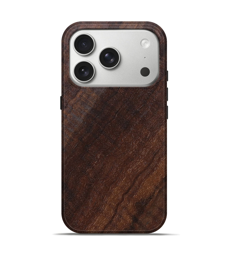 iPhone 17 Pro Wood Live Edge Phone Case - Baylee (Solid Wood, 825865)
