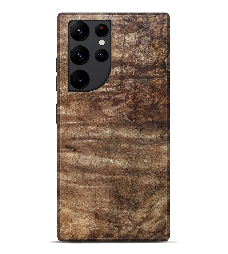 Galaxy S22 Ultra Wood Live Edge Phone Case - Zackary (Solid Wood, 825866)