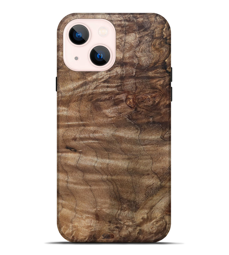 iPhone 14 Plus Wood Live Edge Phone Case - Zackary (Solid Wood, 825866)