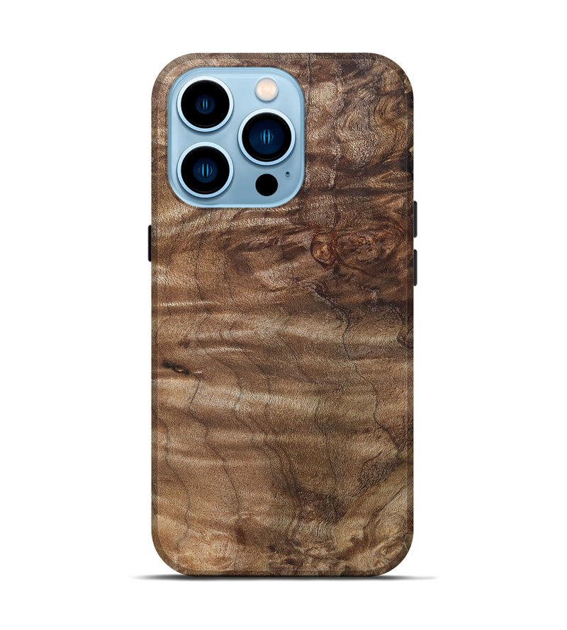 iPhone 14 Pro Wood Live Edge Phone Case - Zackary (Solid Wood, 825866)