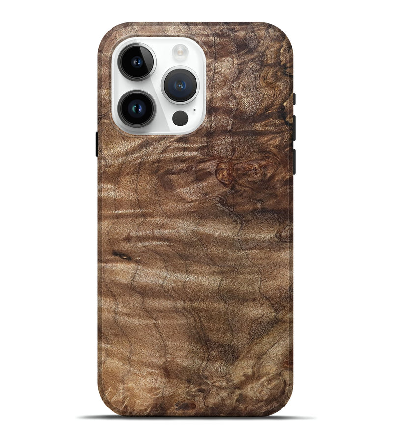 iPhone 15 Pro Max Wood Live Edge Phone Case - Zackary (Solid Wood, 825866)