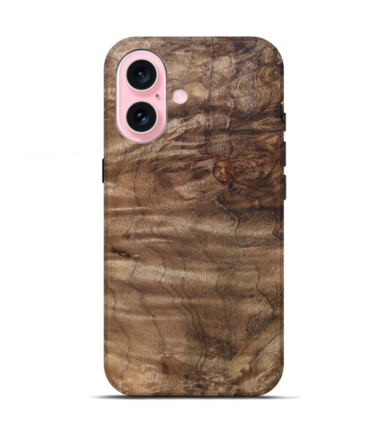 iPhone 17 Wood Live Edge Phone Case - Zackary (Solid Wood, 825866)