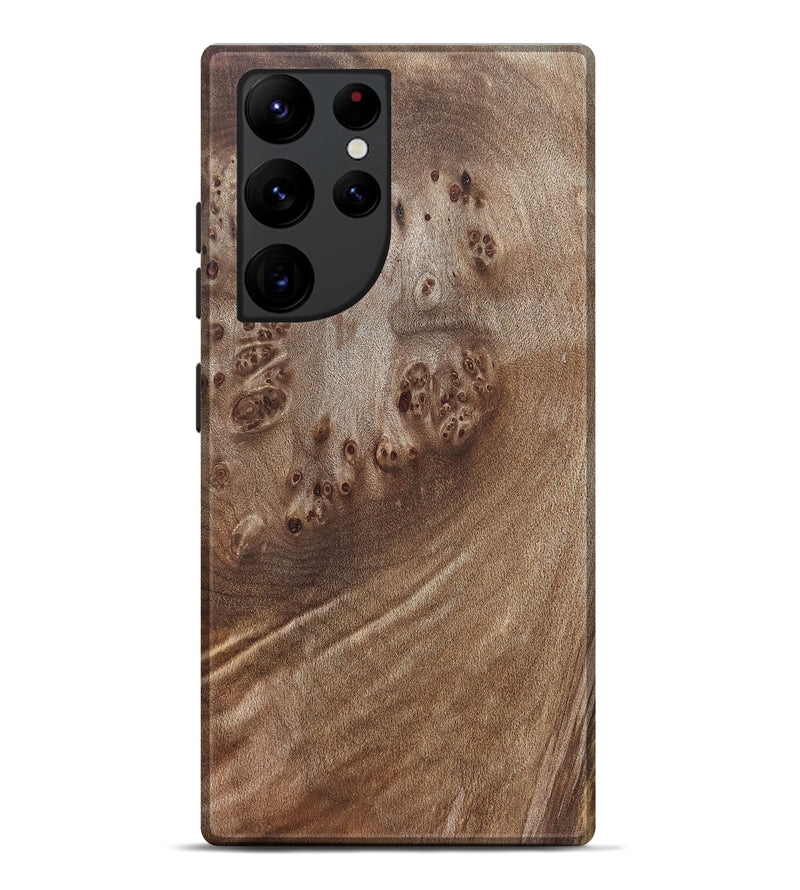 Galaxy S22 Ultra Wood Live Edge Phone Case - Florene (Solid Wood, 825868)