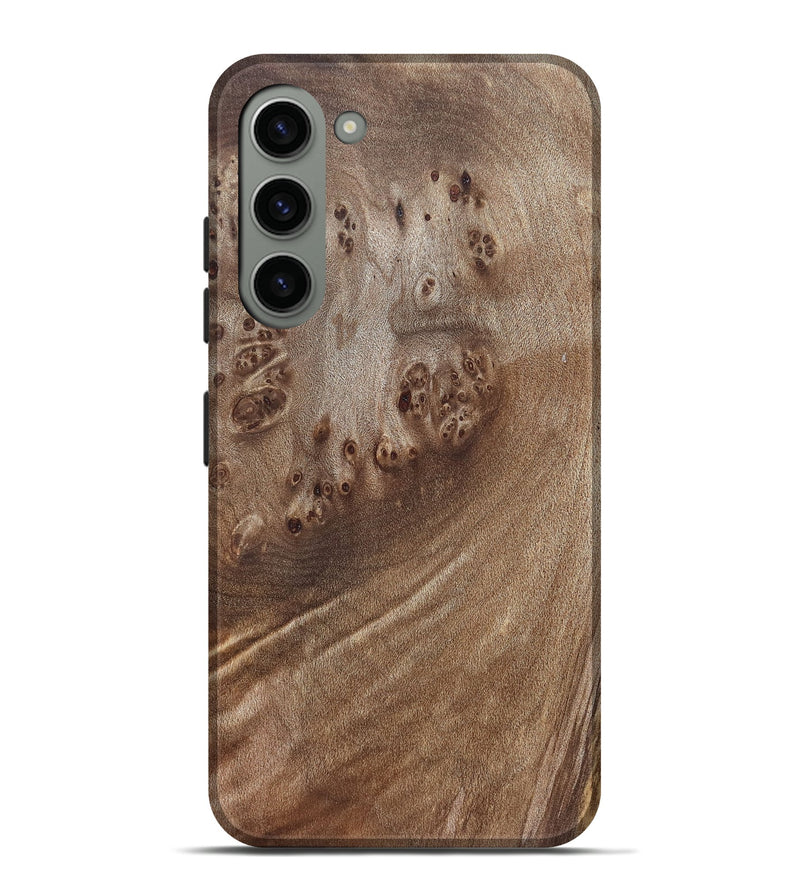 Galaxy S23 Plus Wood Live Edge Phone Case - Florene (Solid Wood, 825868)