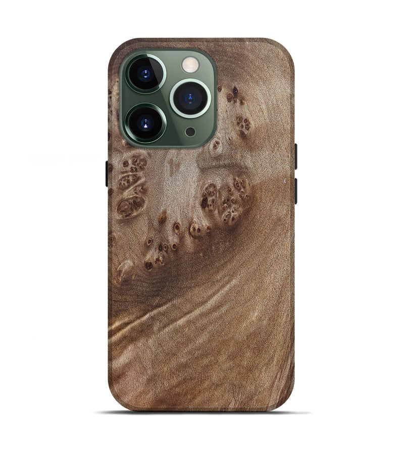 iPhone 13 Pro Wood Live Edge Phone Case - Florene (Solid Wood, 825868)