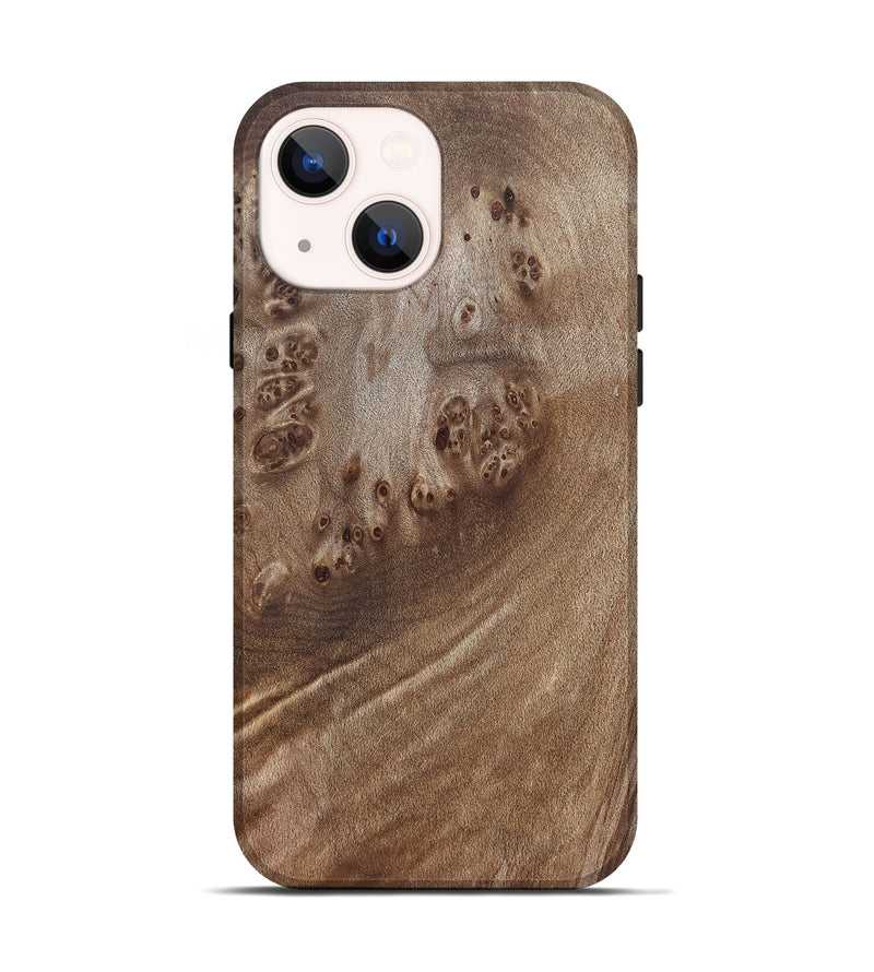 iPhone 14 Wood Live Edge Phone Case - Florene (Solid Wood, 825868)