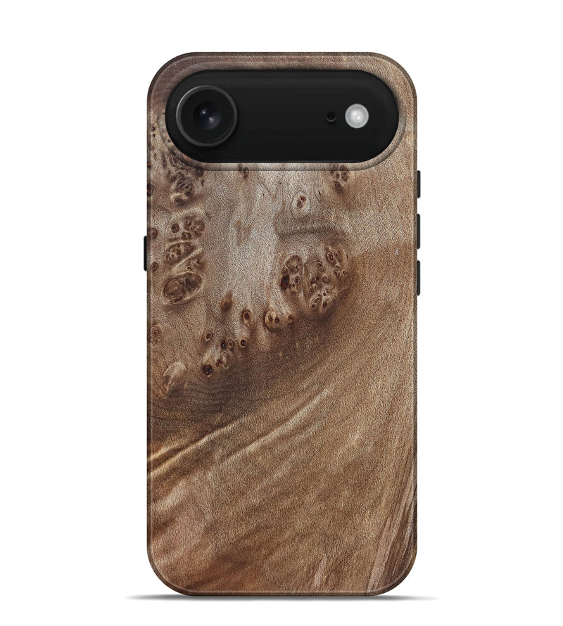 iPhone 17 Air Wood Live Edge Phone Case - Florene (Solid Wood, 825868)