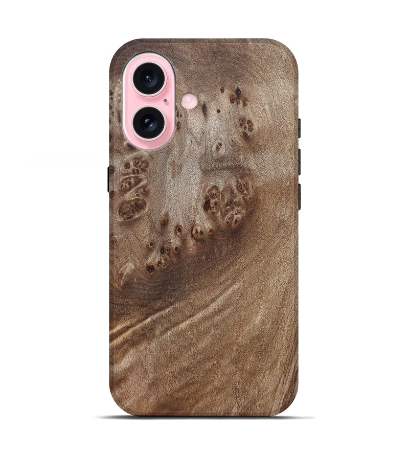 iPhone 17 Wood Live Edge Phone Case - Florene (Solid Wood, 825868)