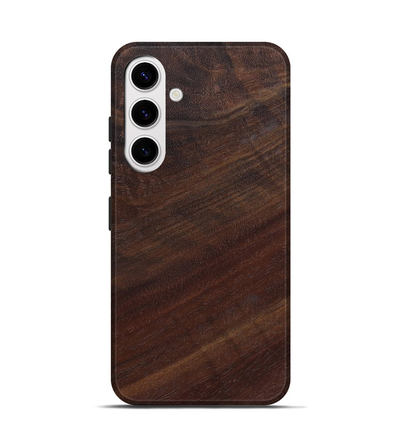 Galaxy S25 Wood Live Edge Phone Case - Kennith (Solid Wood, 825869)