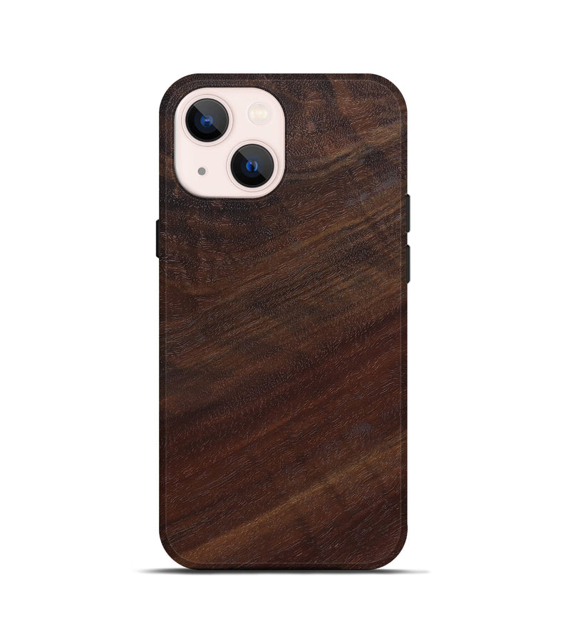 iPhone 13 mini Wood Live Edge Phone Case - Kennith (Solid Wood, 825869)