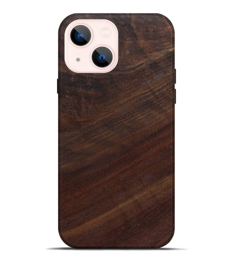 iPhone 14 Plus Wood Live Edge Phone Case - Kennith (Solid Wood, 825869)