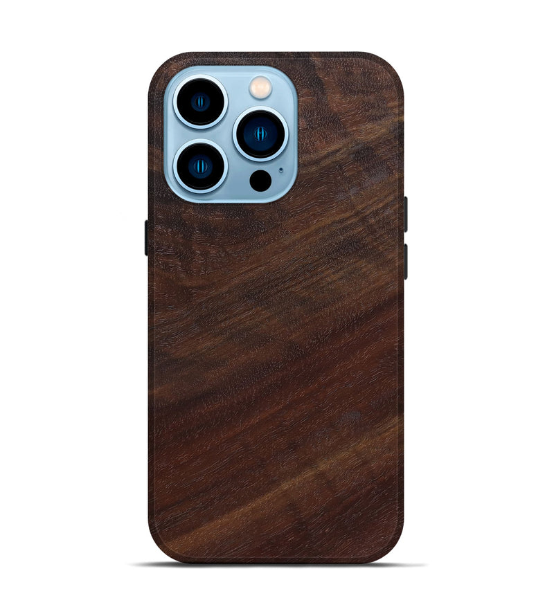 iPhone 14 Pro Wood Live Edge Phone Case - Kennith (Solid Wood, 825869)
