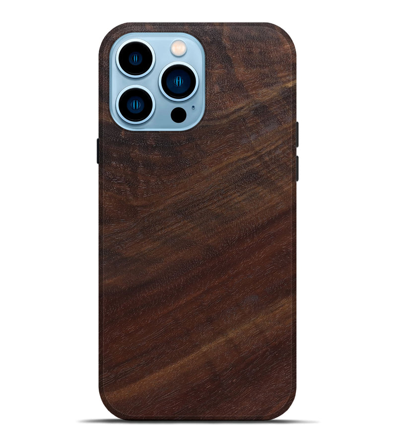 iPhone 14 Pro Max Wood Live Edge Phone Case - Kennith (Solid Wood, 825869)