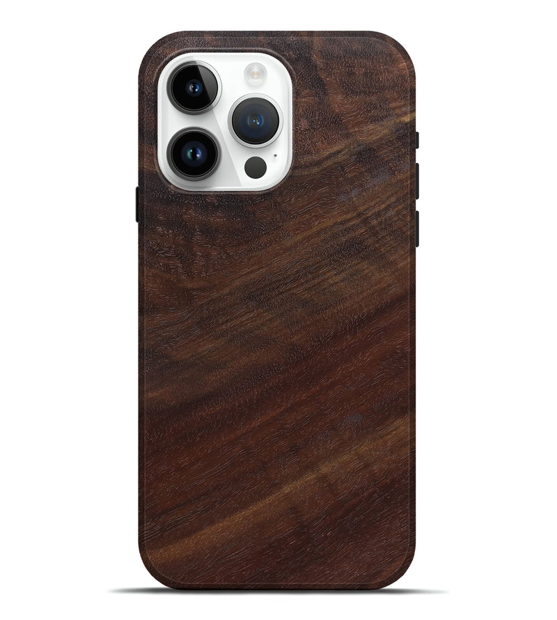 iPhone 15 Pro Max Wood Live Edge Phone Case - Kennith (Solid Wood, 825869)